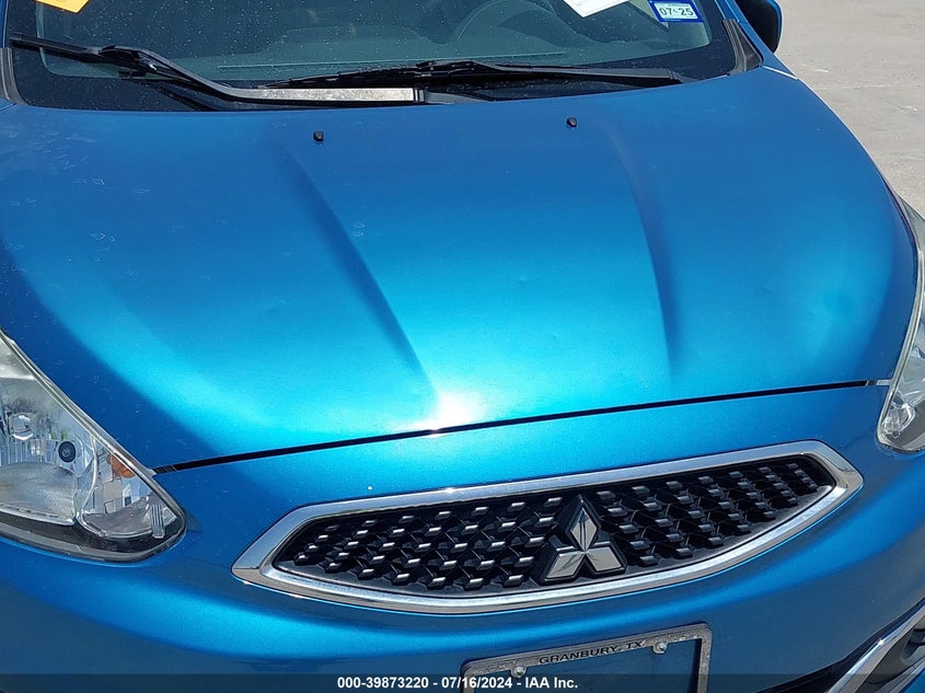 2017 MITSUBISHI MIRAGE VIN: ML32A4HJ0HH005399