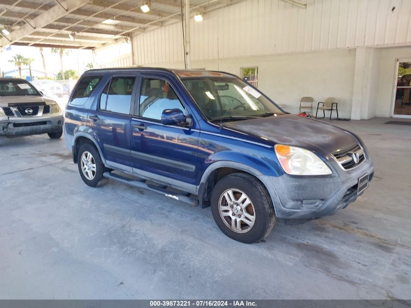 2003 Honda Cr-V Ex VIN: SHSRD78823U142654 Lot: 39873221