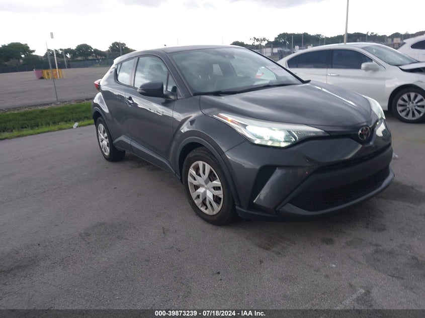 VIN NMTKHMBX5MR124348 2021 TOYOTA C-HR LE