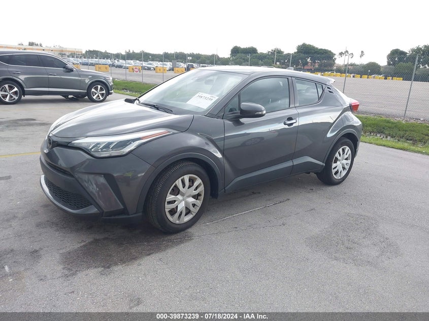 2021 TOYOTA C-HR 2.0L I-4 DOHC, VVT, (VIN: NMTKHMBX5MR124348