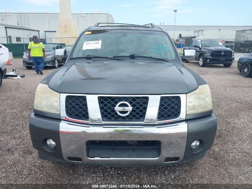 2004 Nissan Pathfinder Armada Le VIN: 5N1AA08A34N724526 Lot: 39873240