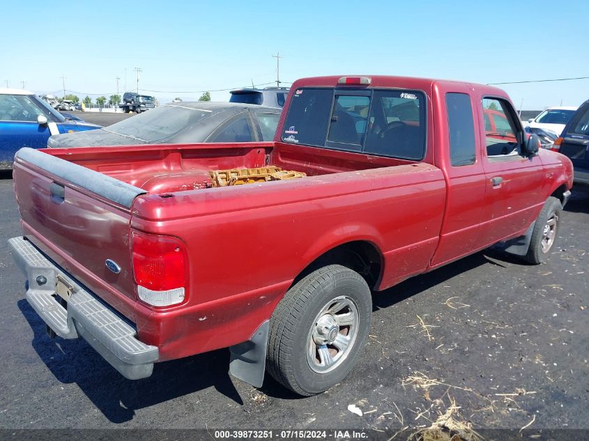 2000 Ford Ranger Xl/Xlt VIN: 1FTYR14V0YPA72565 Lot: 39873251