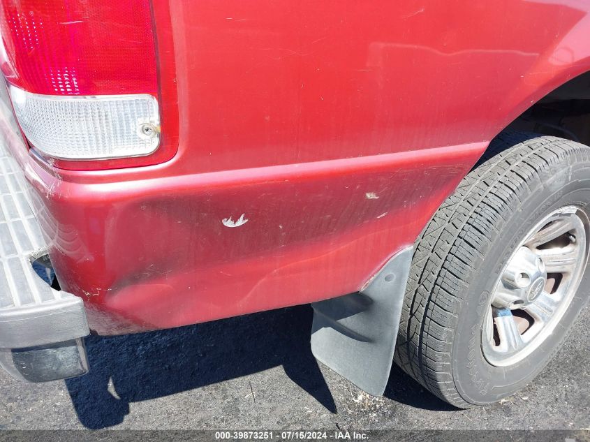 2000 Ford Ranger Xl/Xlt VIN: 1FTYR14V0YPA72565 Lot: 39873251