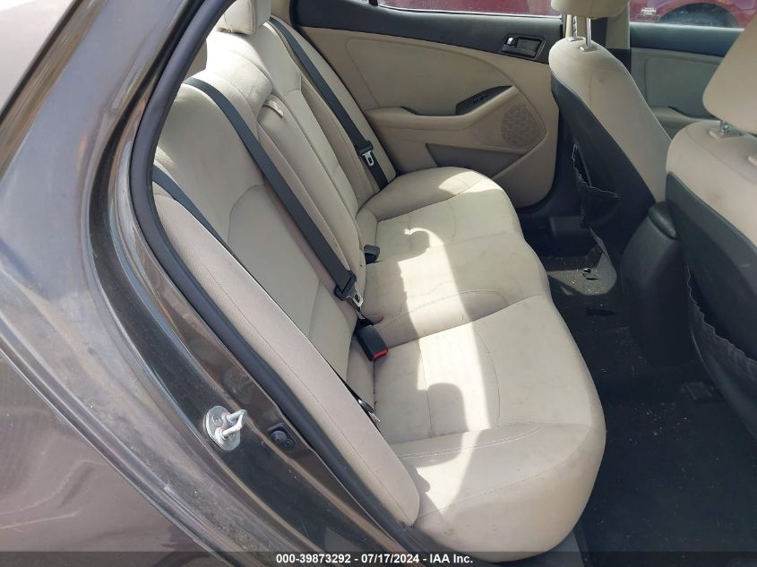 2013 Kia Optima Lx VIN: 5XXGM4A71DG244542 Lot: 39873292