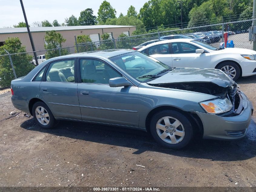 2003 Toyota Avalon Xl VIN: 4T1BF28BX3U298896 Lot: 39873301