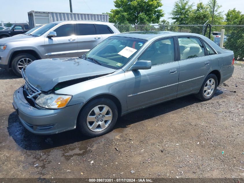 2003 Toyota Avalon Xl VIN: 4T1BF28BX3U298896 Lot: 39873301