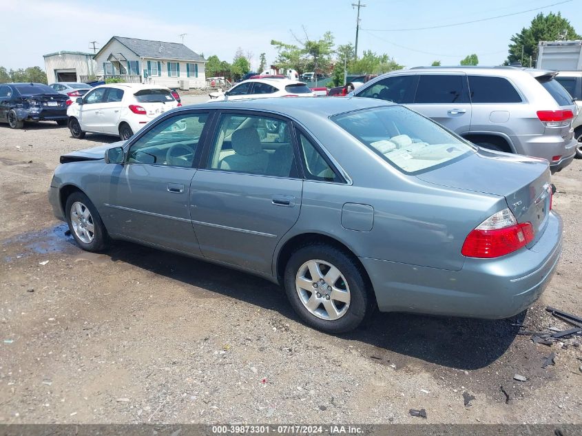 2003 Toyota Avalon Xl VIN: 4T1BF28BX3U298896 Lot: 39873301