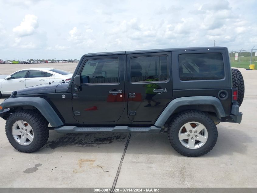 2012 Jeep Wrangler Unlimited Sport VIN: 1C4HJWDGXCL224860 Lot: 39873320