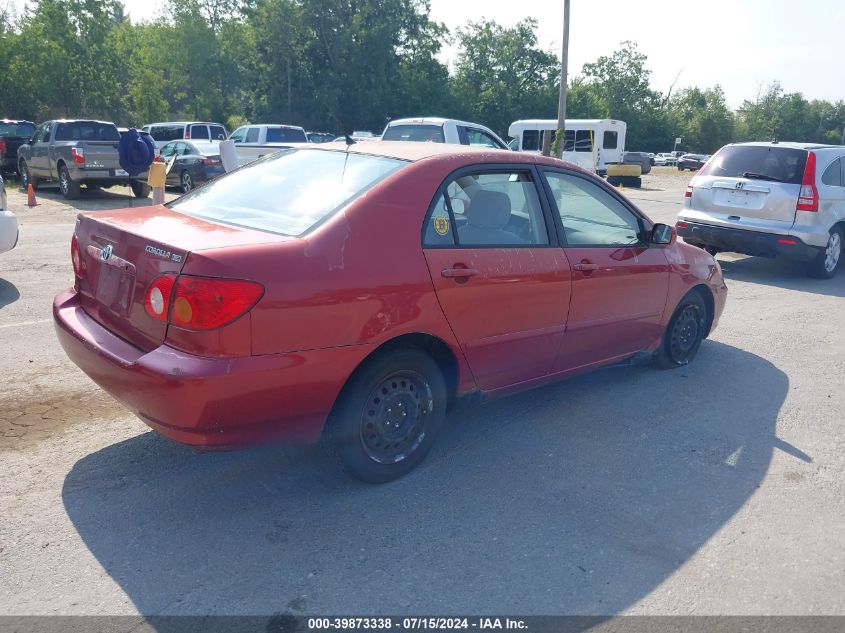 2003 Toyota Corolla Le VIN: JTDBR38E030042382 Lot: 39873338