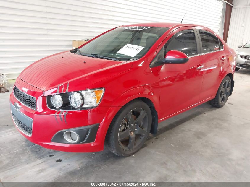 2012 Chevrolet Sonic 2Lz VIN: 1G1JE5SHXC4155022 Lot: 39873342