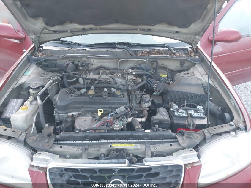 2000 Nissan Sentra Gxe/Xe VIN: 3N1CB51D1YL353306 Lot: 39873343