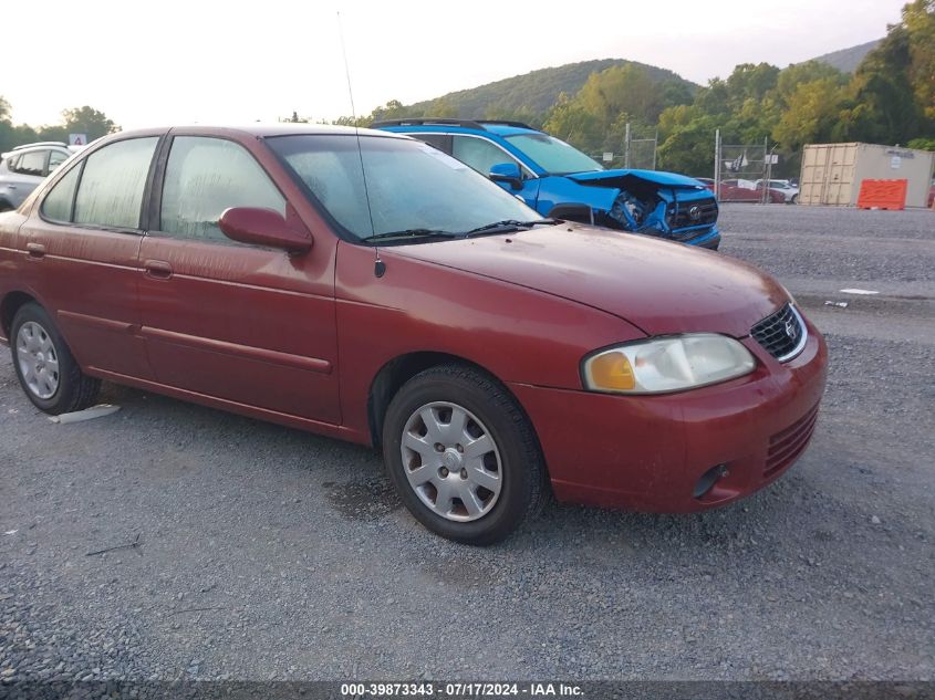 3N1CB51D1YL353306 | 2000 NISSAN SENTRA