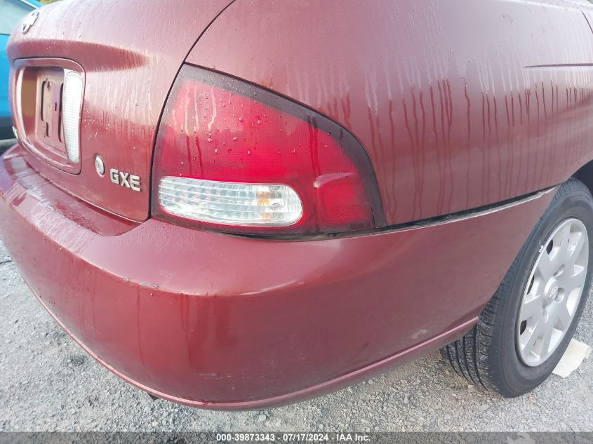 2000 Nissan Sentra Gxe/Xe VIN: 3N1CB51D1YL353306 Lot: 39873343