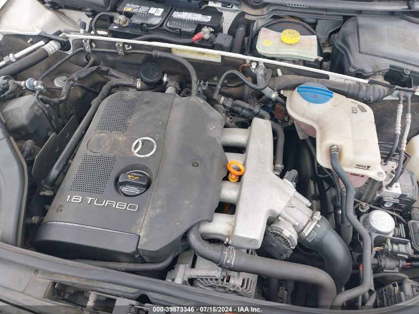 2005 Audi A4 1.8T VIN: WAUAC48H55K018046 Lot: 39873346