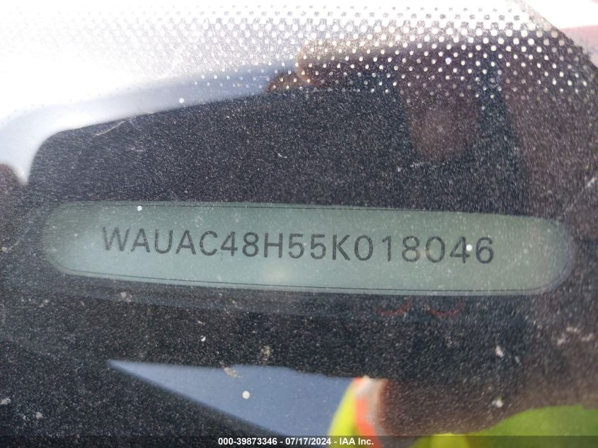 2005 Audi A4 1.8T VIN: WAUAC48H55K018046 Lot: 39873346