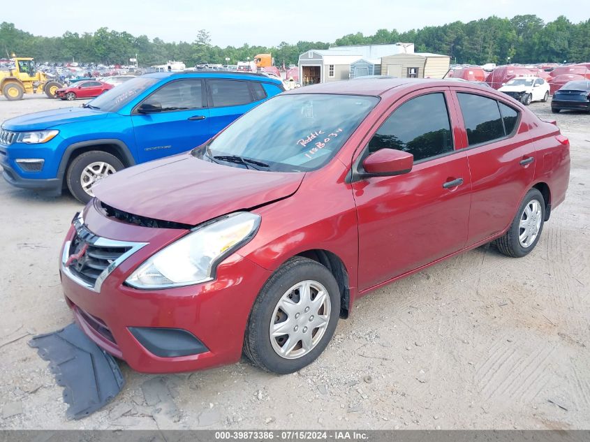 2017 Nissan Versa 1.6 S+ VIN: 3N1CN7AP3HL905093 Lot: 39873386