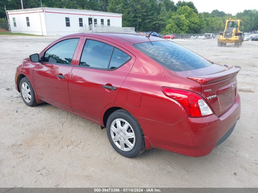 2017 Nissan Versa 1.6 S+ VIN: 3N1CN7AP3HL905093 Lot: 39873386