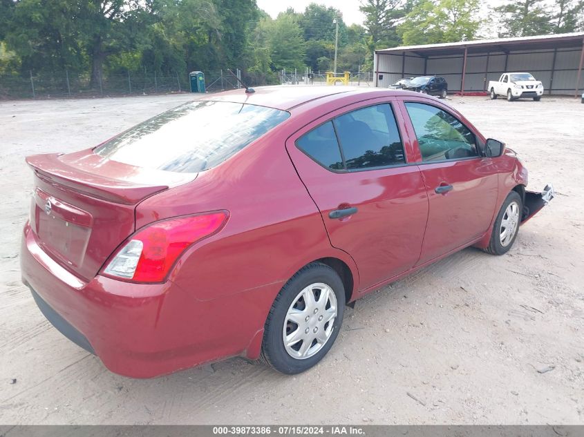 2017 Nissan Versa 1.6 S+ VIN: 3N1CN7AP3HL905093 Lot: 39873386