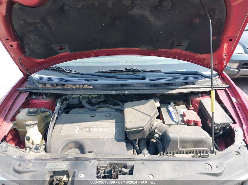 2011 Lincoln Mkx VIN: 2LMDJ6JK0BBJ10002 Lot: 39873389