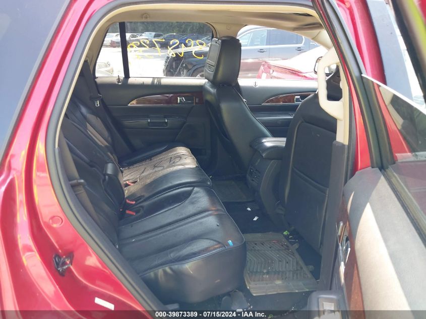 2011 Lincoln Mkx VIN: 2LMDJ6JK0BBJ10002 Lot: 39873389