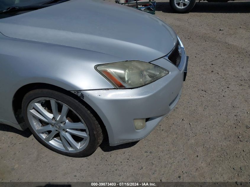 2006 Lexus Is 350 VIN: JTHBE262365004228 Lot: 39873403