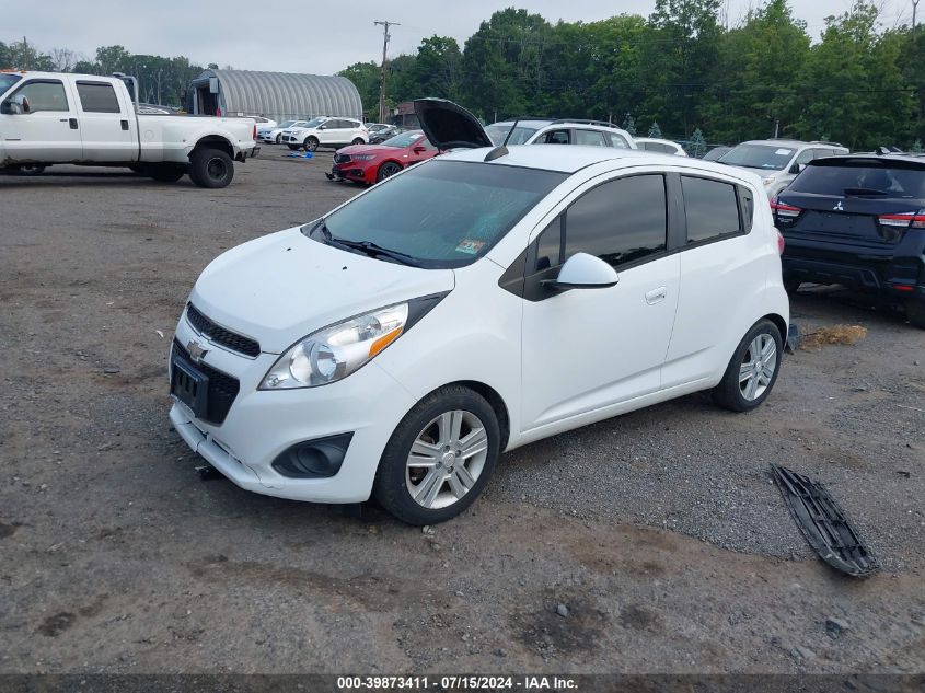 2015 Chevrolet Spark 1Lt Cvt VIN: KL8CD6S97FC726602 Lot: 39873411