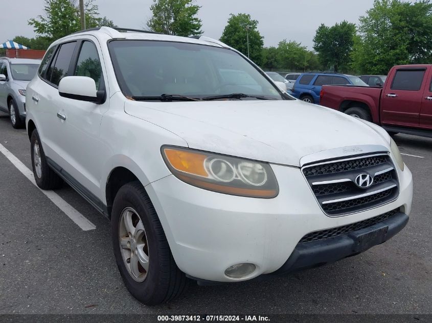 2007 Hyundai Santa Fe Gls VIN: 5NMSG13D17H050330 Lot: 39873412