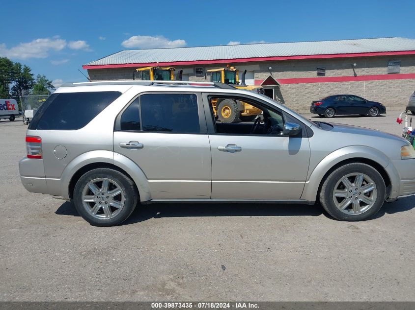 2008 Ford Taurus X Limited VIN: 1FMDK06W78GA23121 Lot: 39873435