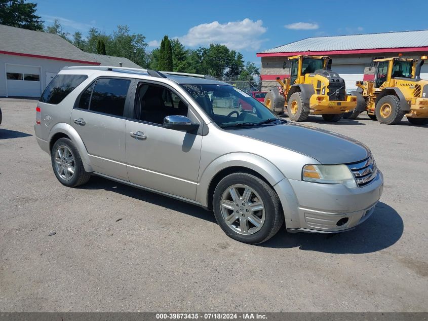 2008 Ford Taurus X Limited VIN: 1FMDK06W78GA23121 Lot: 39873435