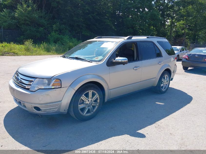 2008 Ford Taurus X Limited VIN: 1FMDK06W78GA23121 Lot: 39873435