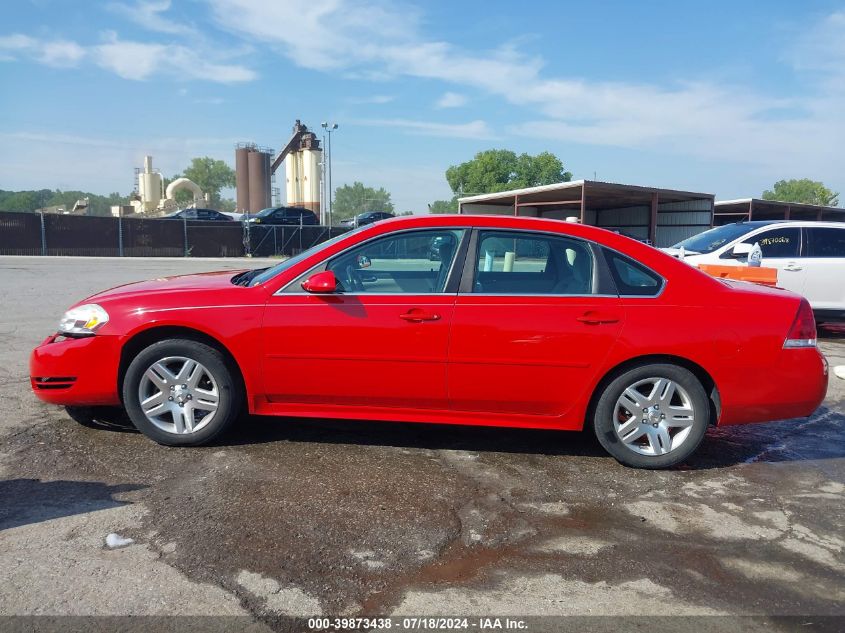 2012 Chevrolet Impala Lt VIN: 2G1WG5E39C1172616 Lot: 39873438