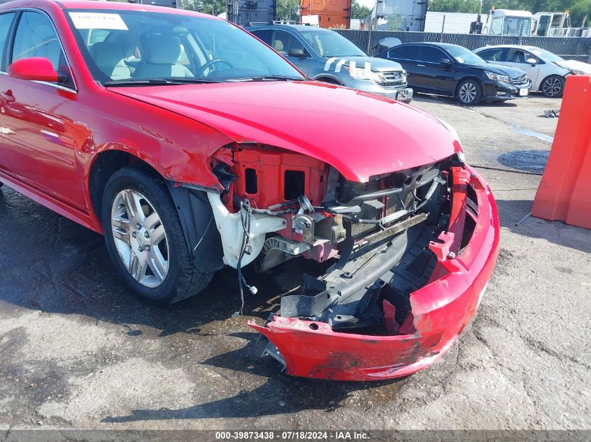 2012 Chevrolet Impala Lt VIN: 2G1WG5E39C1172616 Lot: 39873438