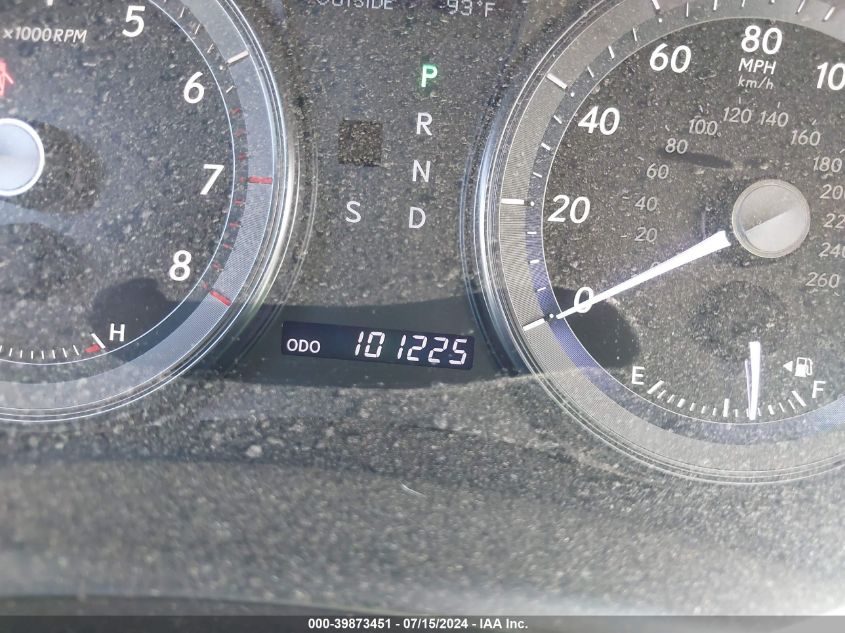 2010 Lexus Es 350 VIN: JTHBK1EG4A2370788 Lot: 39873451