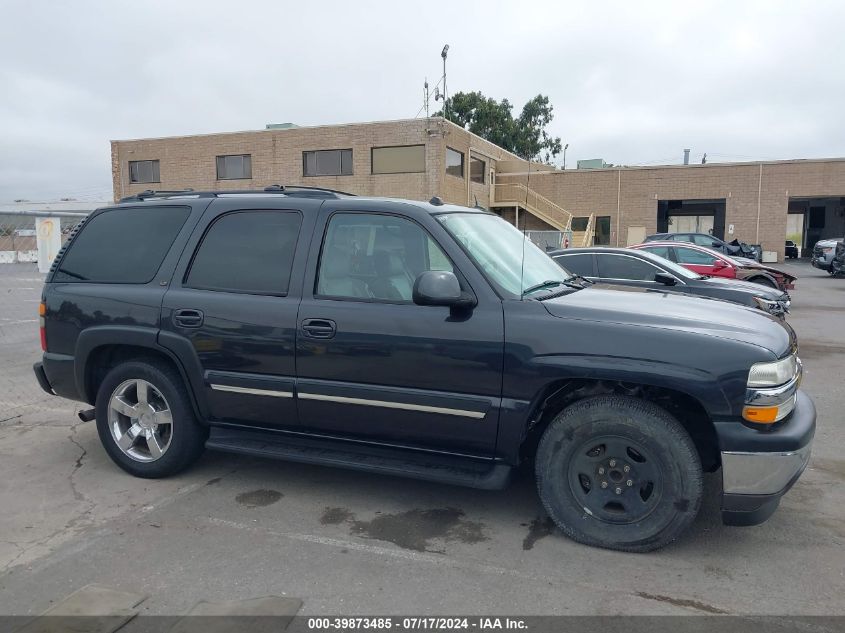 2005 Chevrolet Tahoe Lt VIN: 1GNEC13T95J250225 Lot: 39873485