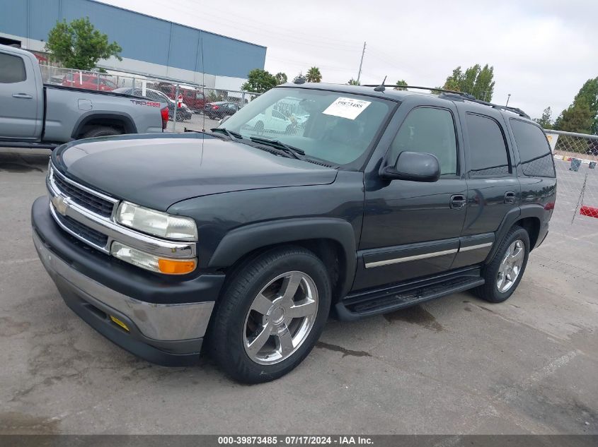 2005 Chevrolet Tahoe Lt VIN: 1GNEC13T95J250225 Lot: 39873485