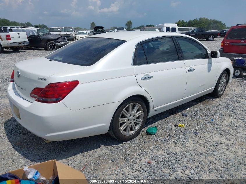 2008 Toyota Avalon Limited VIN: 4T1BK36B58U284609 Lot: 39873489