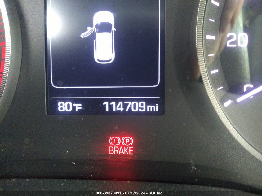 2017 Hyundai Tucson Night VIN: KM8J3CA2XHU479069 Lot: 39873491