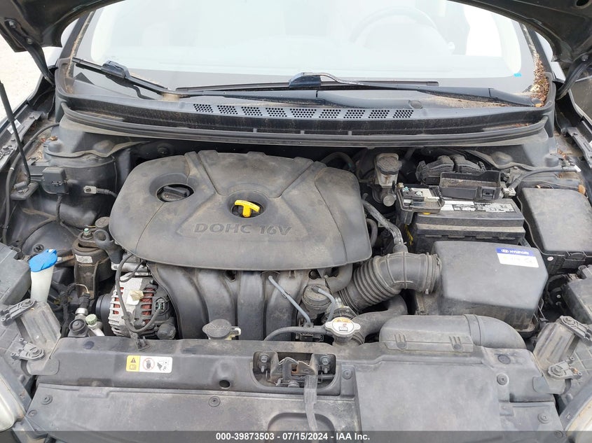 2012 Hyundai Elantra Gls (Ulsan Plant) VIN: KMHDH4AE8CU367345 Lot: 39873503