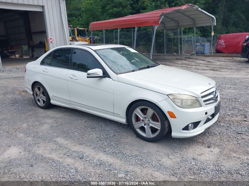 2010 Mercedes-Benz C-Class C 300 Sport/Luxury 4Matic VIN: WDDGF8BB1AR090563 Lot: 39873530