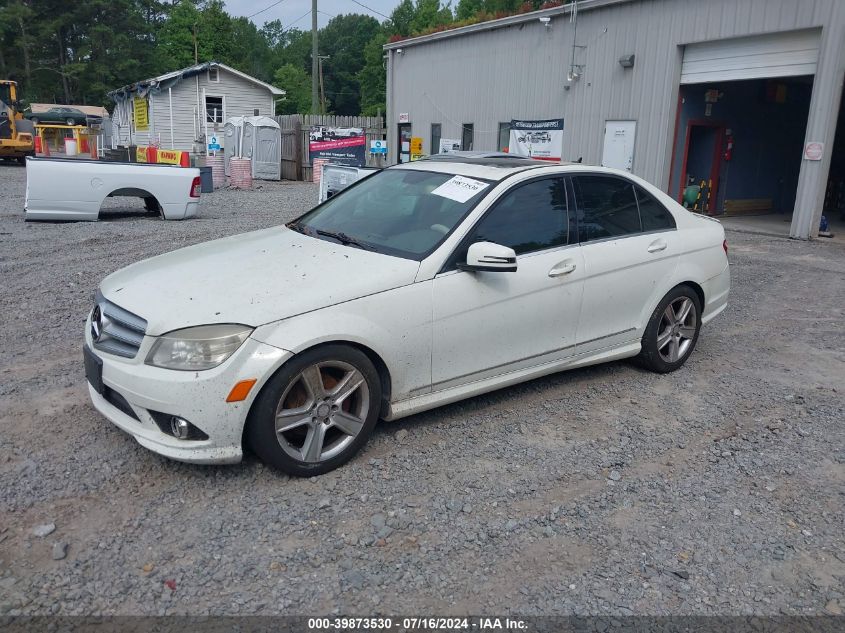 2010 Mercedes-Benz C-Class C 300 Sport/Luxury 4Matic VIN: WDDGF8BB1AR090563 Lot: 39873530