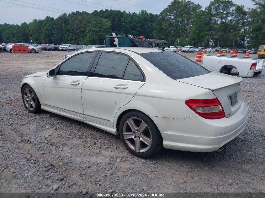 2010 Mercedes-Benz C-Class C 300 Sport/Luxury 4Matic VIN: WDDGF8BB1AR090563 Lot: 39873530