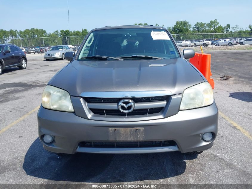 2006 Mazda Tribute S VIN: 4F2YZ04196KM13401 Lot: 39873535