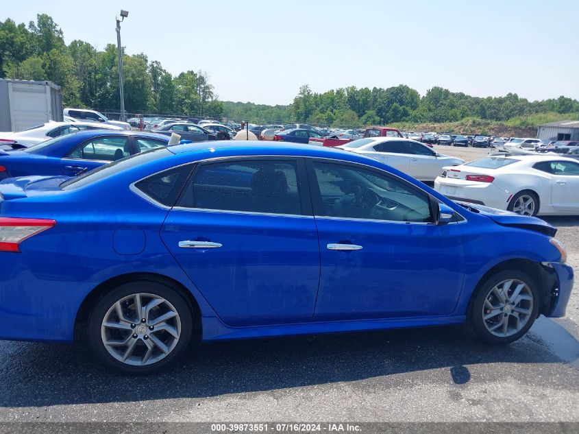 2015 Nissan Sentra Sr VIN: 3N1AB7AP1FY294612 Lot: 39873551