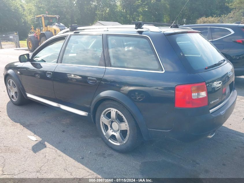 2003 Audi Allroad 2.7T VIN: WA1YD64B43N048429 Lot: 39873560