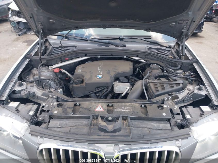 2013 BMW X3 xDrive28I VIN: 5UXWX9C5XD0D09094 Lot: 39873567