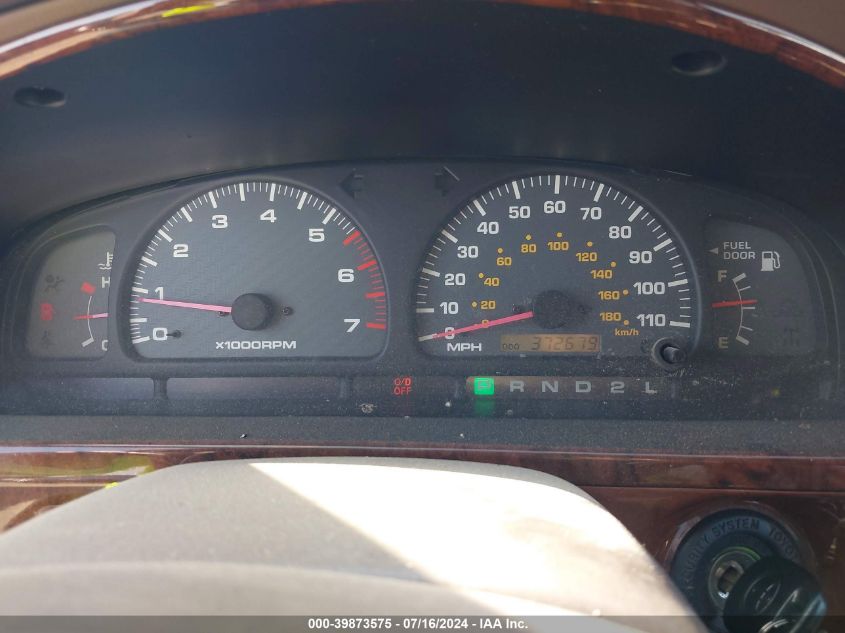 1999 Toyota 4Runner Limited VIN: JT3GN87R4X0132695 Lot: 39873575