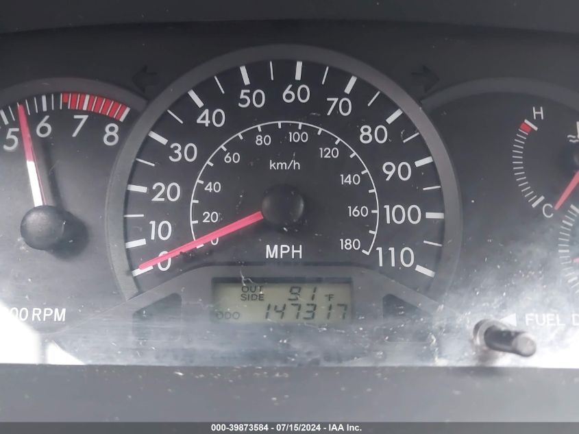 2004 Toyota Corolla Ce VIN: JTDBR32E142042406 Lot: 39873584