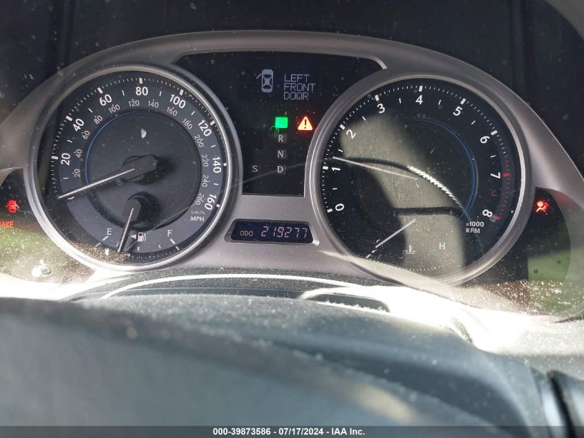 2010 Lexus Is 350 VIN: JTHBE5C21A5024007 Lot: 39873586