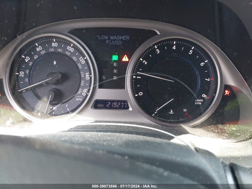 2010 Lexus Is 350 VIN: JTHBE5C21A5024007 Lot: 39873586