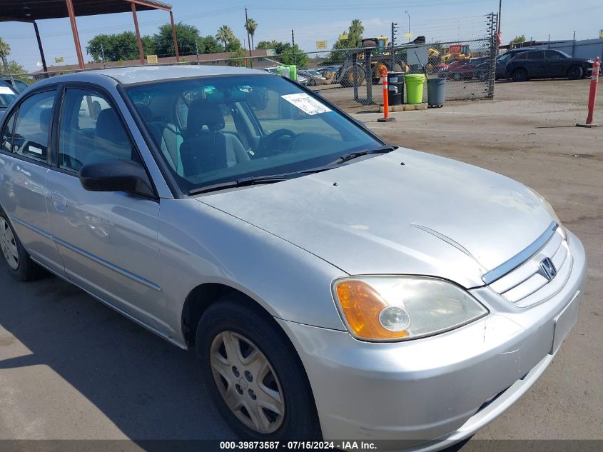 2003 Honda Civic Lx VIN: 2HGES16523H515446 Lot: 39873587